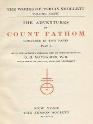 cover image of The Adventure of Ferdinand, Count Fathom